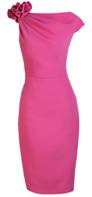 Vestido fucsia de la nueva colección de Vicky Martín Berrocal