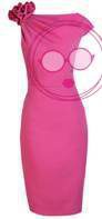 Vestido fucsia de la nueva colección de Vicky Martín Berrocal