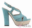 Sandalias color pastel de la nueva colección verano 2012 de Pura López