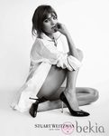 Natalia Vodianova con poco más que sus Stuart Weitzman