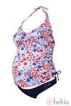 Tankini de estampado floral de la colección Mum 2012 de Dolores Cortés