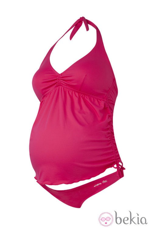 Tankini fucsia de la colección Mum 2012 de Dolores Cortés