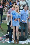 Diane Kruger y Joshua Jackson en Coachella 2012