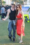 Ian Somerhalder y Nina Dobrev en el Festival de Coachella 2012