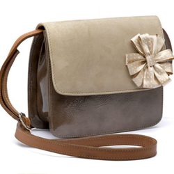 Bolso en tonos marrones de la nueva colección primavera/verano 2012 de BF Colección Europa