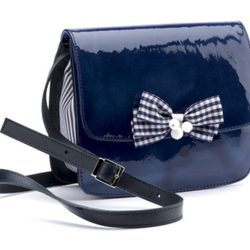 Bolso azul marino de BF Colección Europa primavera/verano 2012