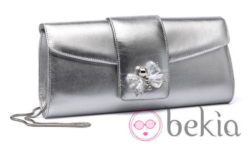 Bolso de fiesta plateado de BF Colección Europa primavera/verano 2012