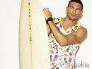 Adam Senn posa para Blanco colección verano 2012
