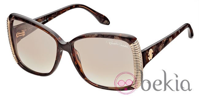 Gafas de sol de la nueva colección de Roberto Cavalli primavera/verano 2012 de ojos de gato