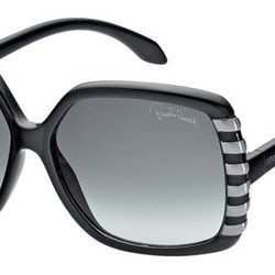 Gafas de sol de la nueva colección de Roberto Cavalli primavera/verano 2012 de ojos de gato en negras