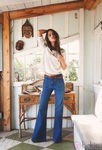 Camisa y vaqueros de la colección de mujer Lee primavera/verano 2012