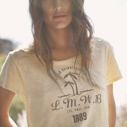 Camiseta de mujer de la colección Lee primaver/verano 2012