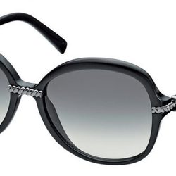 Gafas de sol negras de la nueva colección primavera/verano 2012 de John Galliano 