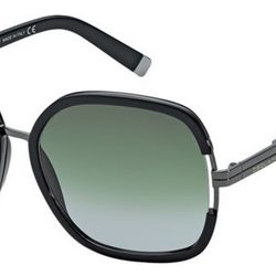 Gafas de sol negras con lentes verdes de la nueva colección de Dsquared2 Primavera/Verano 2012