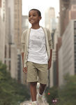 Conjunto beige niño de la colección infantil de DKNY primavera/verano 2012