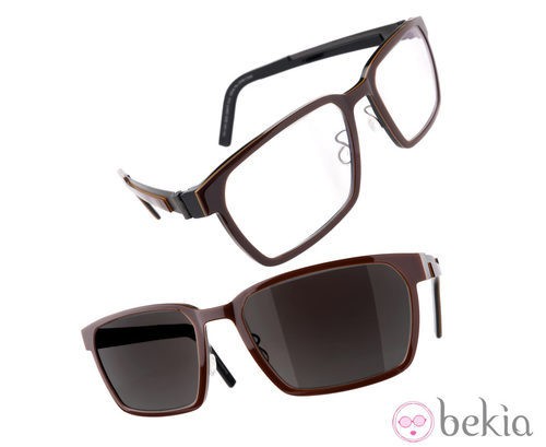 Lentes Transitions modelo Lindberg con forma rectangular