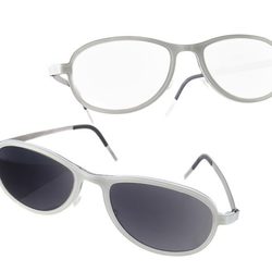 Lentes Transitions modelo Lindberg de pasta blancas
