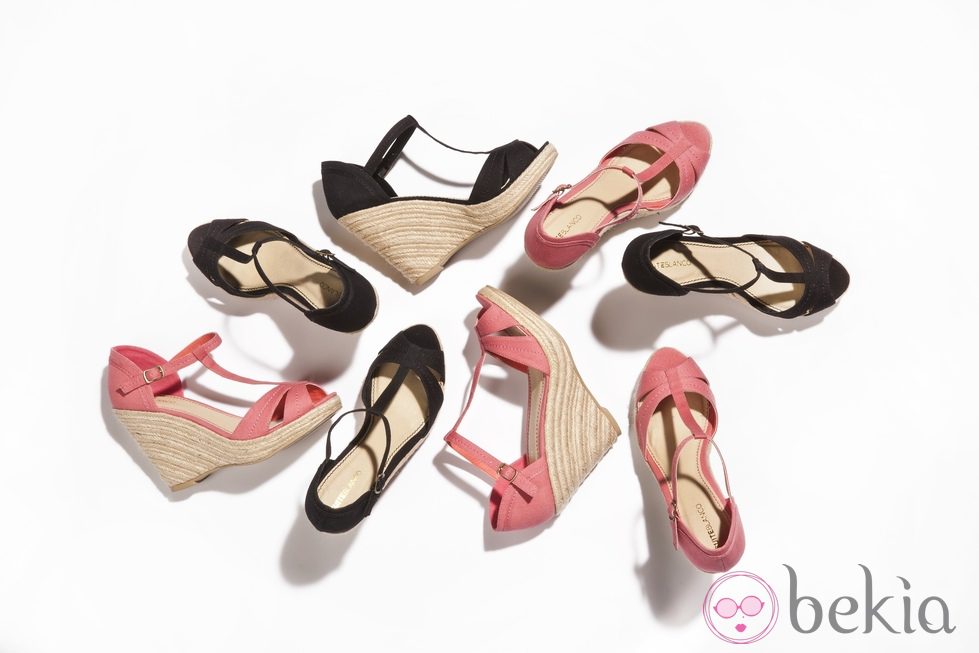 Sandalias con cuña de la nueva colección de Suite Blanco primavera/verano 2012