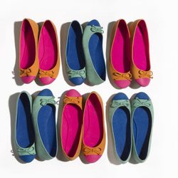 Bailarinas de la nueva colección de Suite Blanco primavera/verano 2012