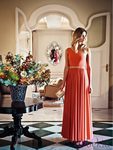 Maxivestido naranja de la colección verano 2012 de BDBA