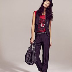Conjunto de chaleco y pantalón de la colección verano 2012 de IKKS