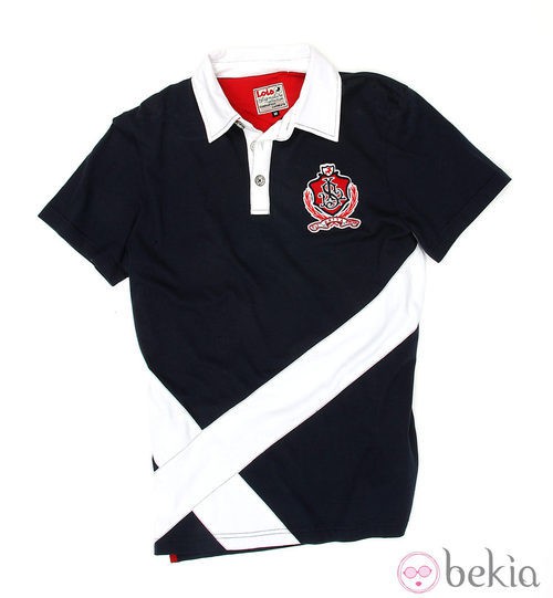 Polo negro de la colección verano 2012 de Lois