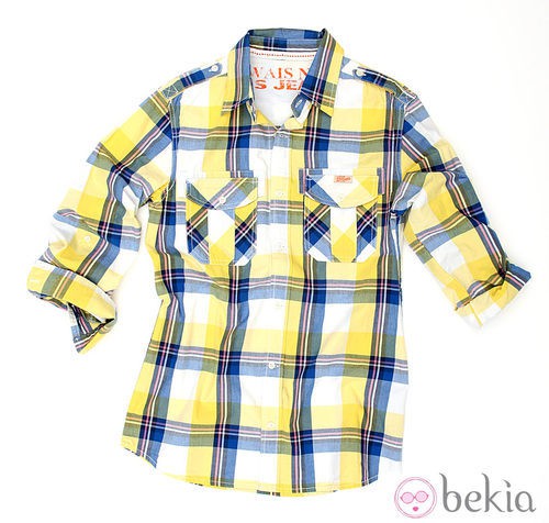 Camisa de cuadros de la colección verano 2012 de Lois