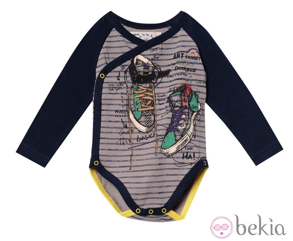 Body para niño de la colección 'Baby' de la firma Desigual