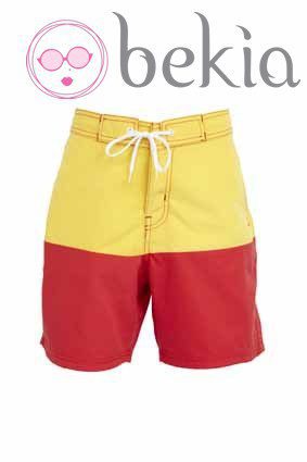 Bañador bicolor masculino de la nueva colección de baño 2012 de Asos