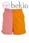Bañador masculino rosa y naranja de la nueva colección de baño 2012 de Asos