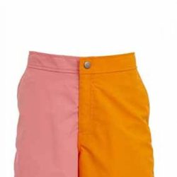 Bañador masculino rosa y naranja de la nueva colección de baño 2012 de Asos