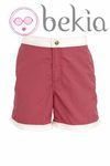 Bañador masculino rosa y blanco de la nueva colección de baño 2012 de Asos