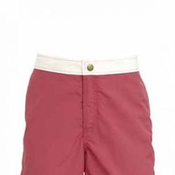 Bañador masculino rosa y blanco de la nueva colección de baño 2012 de Asos