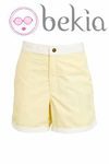 Bañador masculino bicolor amarillo de la nueva colección de baño 2012 de Asos