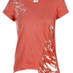 Camiseta coral de la nueva colección Metalhead Clothing by Pilar Rubio