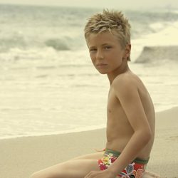 Bañador estampado de niño de la colección verano 2012 de Dolores Cortés DC KIDS