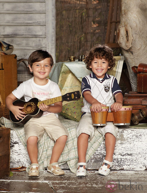 Dos conjuntos de ropa de niño de la nueva colección My Chicco de la casa italiana Verano 2012