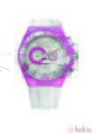 Reloj blanco y lila de la nueva colección verano 2012 de Locker by TechnoMarine