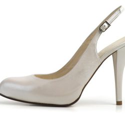 Zapato de salón destalonado de la colección de calzado de novia de Lodi verano 2012