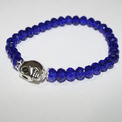 Pulsera azul marino de la colección de joyas de Vanesa Romero