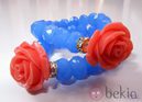 Dos de las pulseras de la colección de joyas de Vanesa Romero