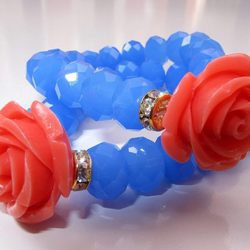 Dos de las pulseras de la colección de joyas de Vanesa Romero