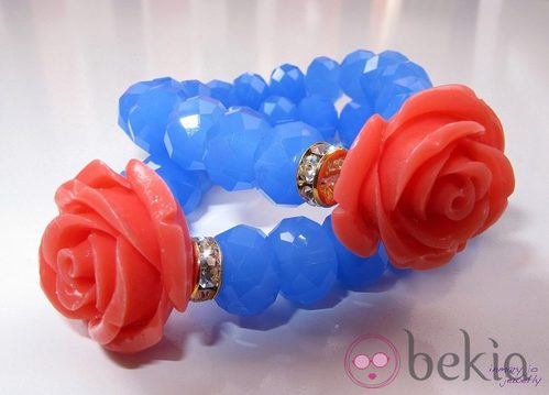 Dos de las pulseras de la colección de joyas de Vanesa Romero