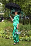 Tocado tropical en las carreras de Ascot 2012
