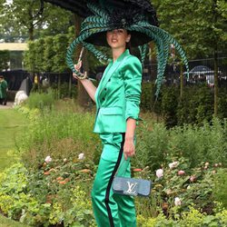 Tocado tropical en las carreras de Ascot 2012