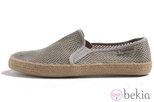 Zapatilla de yute de la colección Victoria by BAMBA verano 2012