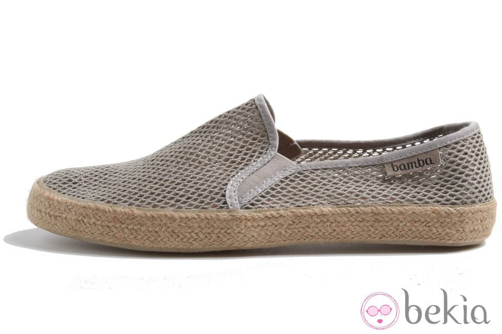 Zapatilla de yute de la colección Victoria by BAMBA verano 2012