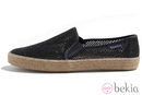 Zapatilla en negro de yute de la colección Victoria by BAMBA verano 2012
