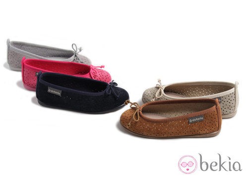 Bailarinas en diferentes tonos de Victoria de la colección verano 2012