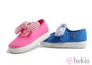 Victorias con lazos a rayas para niñas de la colección verano 2012